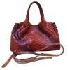 genuine python snake skin women  handbag