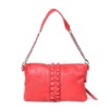 genuine sheepskin leather handbag 100766