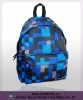 geometrical puzzles school backpack