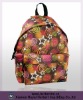 geometrical puzzles school backpack