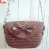 girl's coffee straw bag