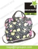 girl's colorful flower neoprene Laptop bag\