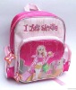 girl`s lovely school backpack