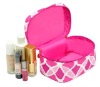 girls pink hand cosmetic pouch bag