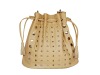 girls' stylish drawstring studs handbag