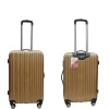 gold 4 wheels luggage travel