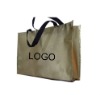 gold eco pp non-woven gift/promotion carry bags