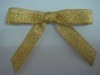 gold organza ribbon bow