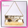 gold pu cocktail prom lades samll bag