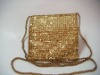 golden handbag