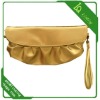 golden leather lady coin purse