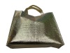 golden non woven promotional bag