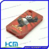 gong fu xiong mao silicone phone case for iphone 4g