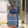 good polyester 1680D blue luggage case