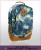 good quality backpack in denim