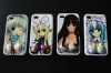 good quality fation TPU soft AV beautiful girl protective bumper case for iphone 4