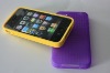 good quality fation TPU soft protective back case for iphone4