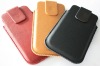good quality fation genuine leather protective skin for iphone