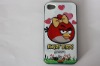 good quality fation mobile phone case with relief pattern hard protective back covers for iphone 4