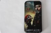 good quality fation mobile phone with relief protective hard for iphone 4 back cases cover