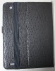 good qulity fation slim genuine leather cover for ipad 2