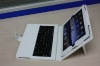 good qulity for iPad2 leather protective briefcase with bluetooth wireless keyboard