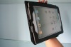 good qulity with hand holder belt synthetic leather case for ipad 2
