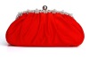 graceful gorgeous mosaic saquins satin evening bag077