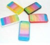 graceful  iridescence  silicone mobile phone  case