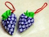 grape shape foldable polyester pouch bag