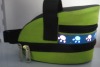 green 600D waterproof led bike seat bag