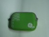 green Neoprene Cell Phonce Case with zipper