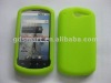 green SILICONE rubber skin soft back cover case for HUAWEI IMPULSE 4G U8800
