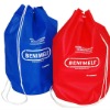 green and fancy nonwoven rope bag