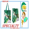 green bag non woven lamination shopping bag