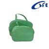 green handle non woven lunch bag