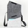 green life eco-friendly felt messenger bag