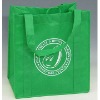green non woven shopping bag