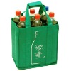 green non woven shopping bag