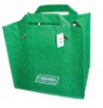 green non woven shopping bag