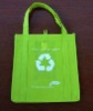 green non-woven shopping bag