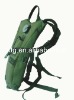 green nylon military hydration backpack bag