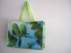 green pp woven bag for promotion