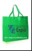 green promotion non-woven shopping bag