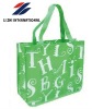 green promotional non-woven hand bag