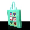 green reusable shopping bag