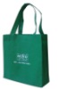 green shopping bag, supermarket bag, grocery bag