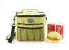 green stripe cool bag