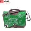 green young laptop messenger