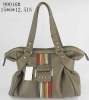 grey tote handbag